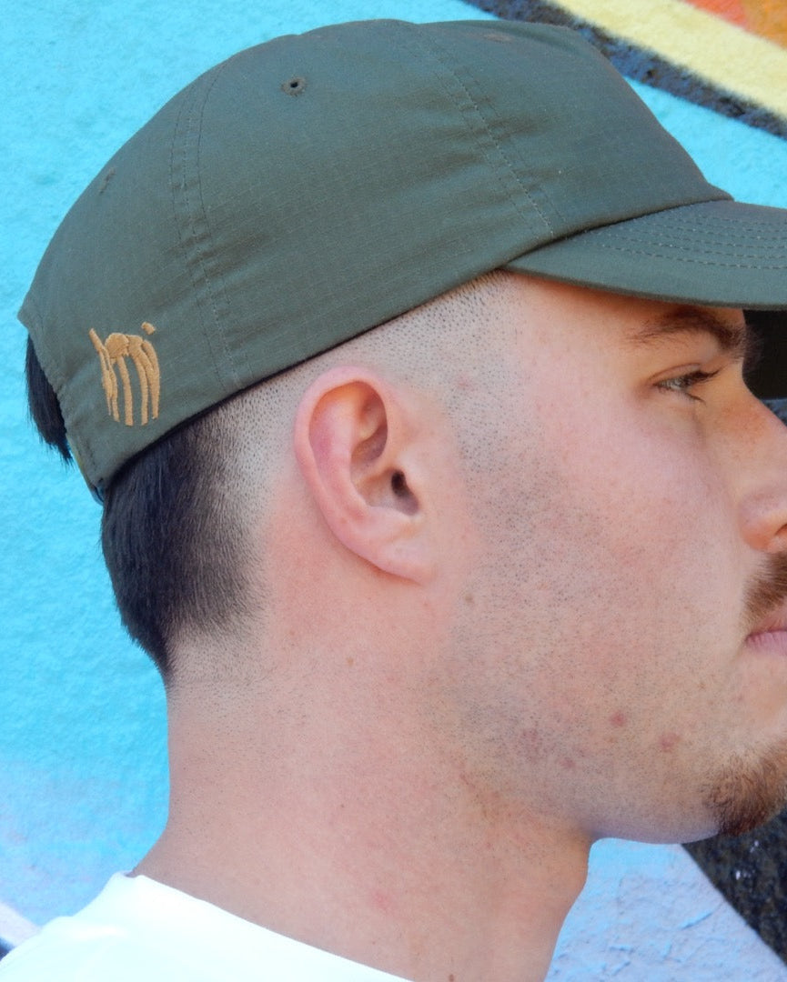 OLIVE GREEN “REFUSE” HAT